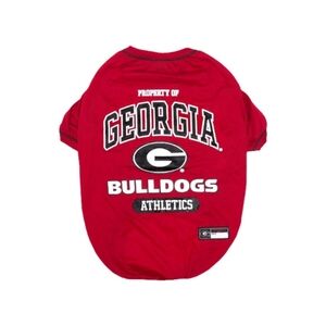 Collegiate Pet T-shirt University Of Georgia XS